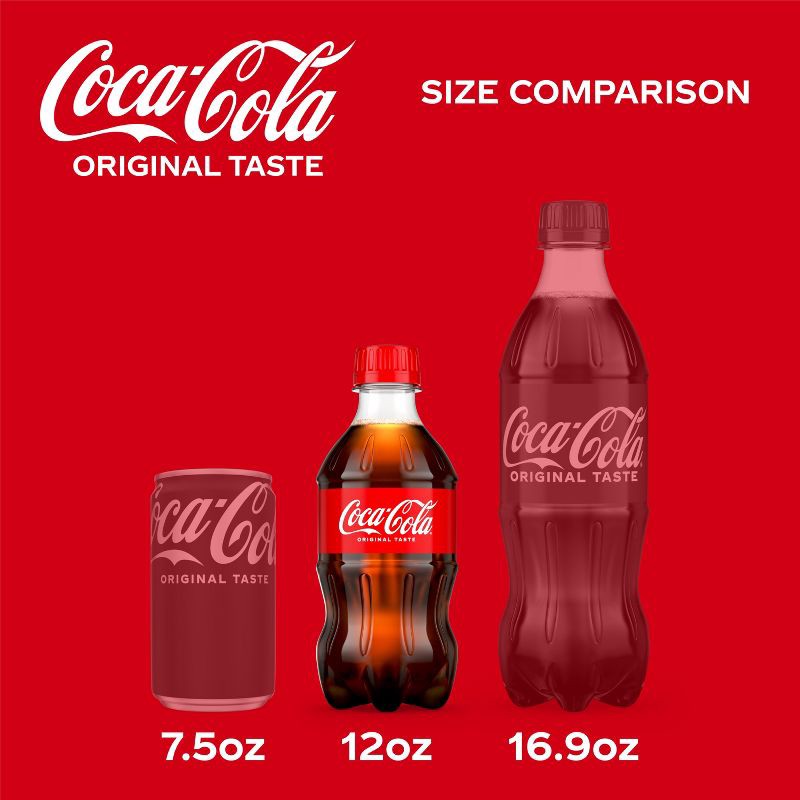 slide 4 of 10, Coca-Cola Soda - 8pk/12 fl oz Bottles, 8 ct; 12 fl oz