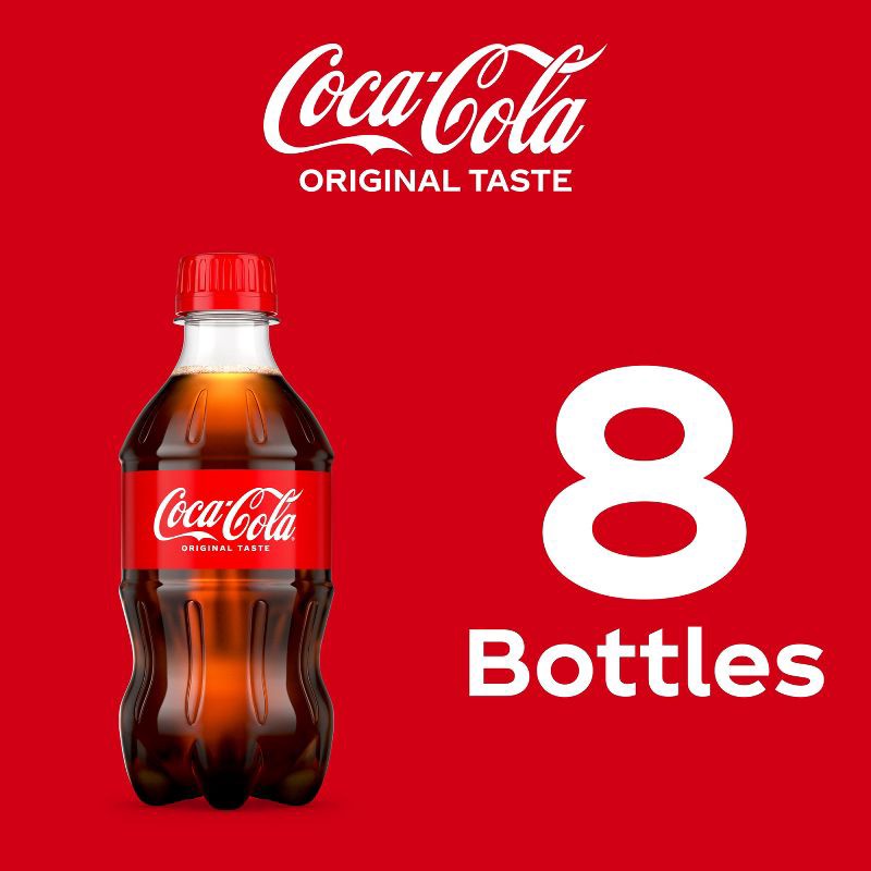 slide 5 of 10, Coca-Cola Soda - 8pk/12 fl oz Bottles, 8 ct; 12 fl oz