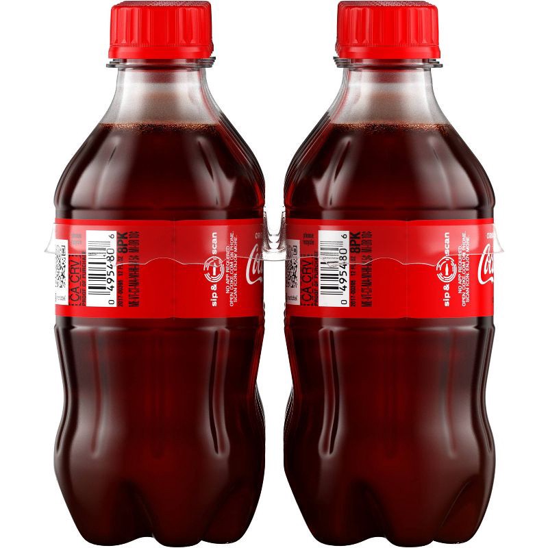 slide 7 of 10, Coca-Cola Soda - 8pk/12 fl oz Bottles, 8 ct; 12 fl oz