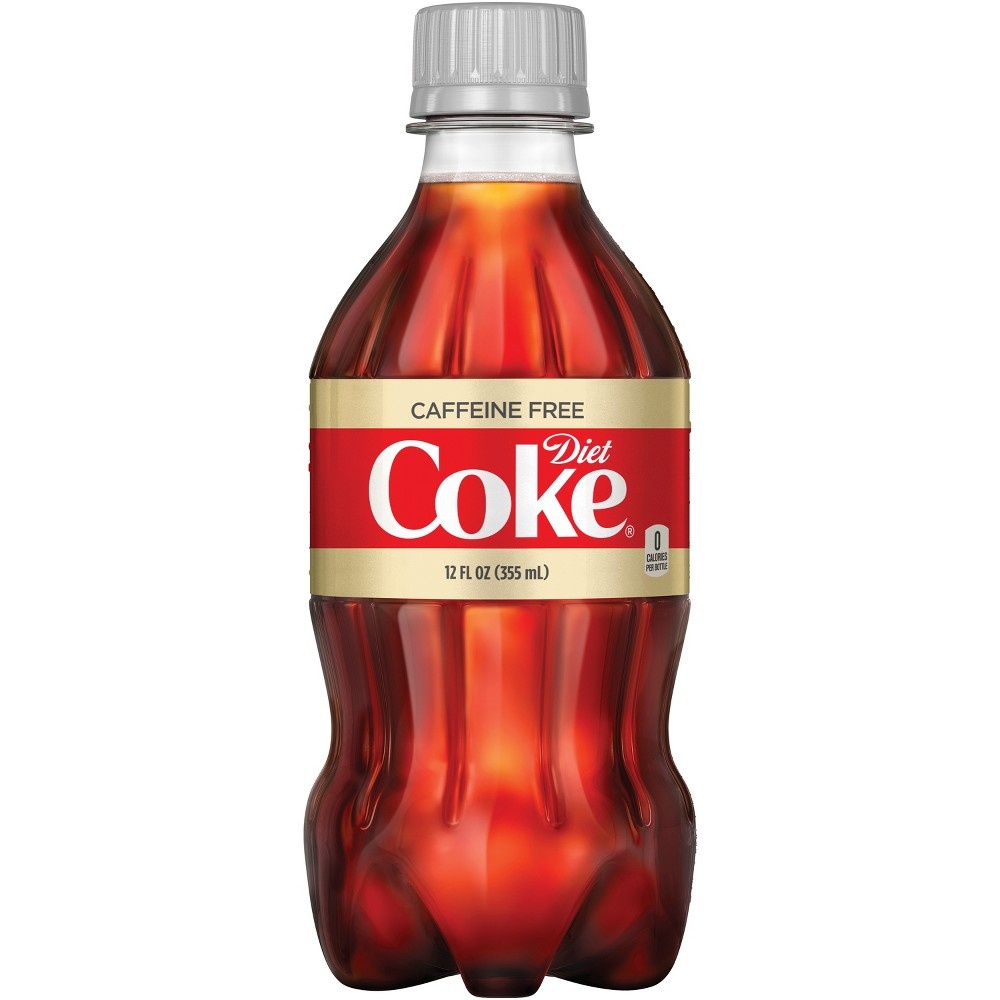 slide 2 of 6, Diet Coke Caffeine Free / Bottles, 8 ct, 12 fl oz