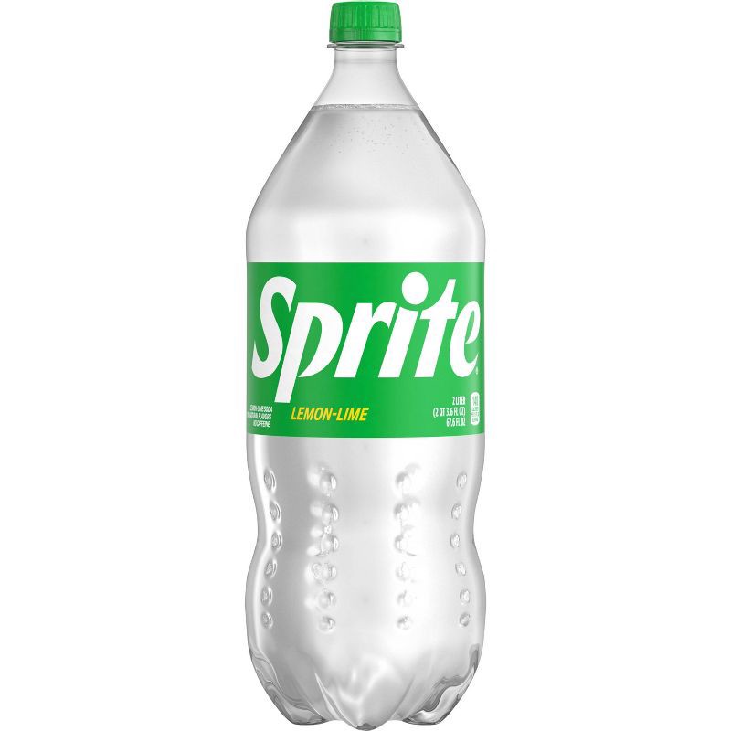 slide 2 of 6, Sprite Soda - 2 L Bottle, 2 liter