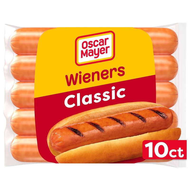 slide 1 of 9, Oscar Mayer Original Wieners Hot Dogs - 16oz/10ct: Chicken, Turkey, Pork, 16 oz; 10 ct