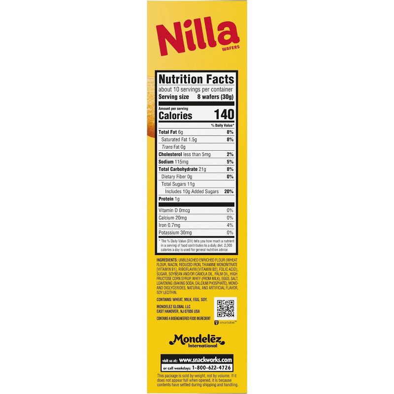 slide 12 of 17, Nilla Vanilla Wafers Cookies - 11oz, 11 oz