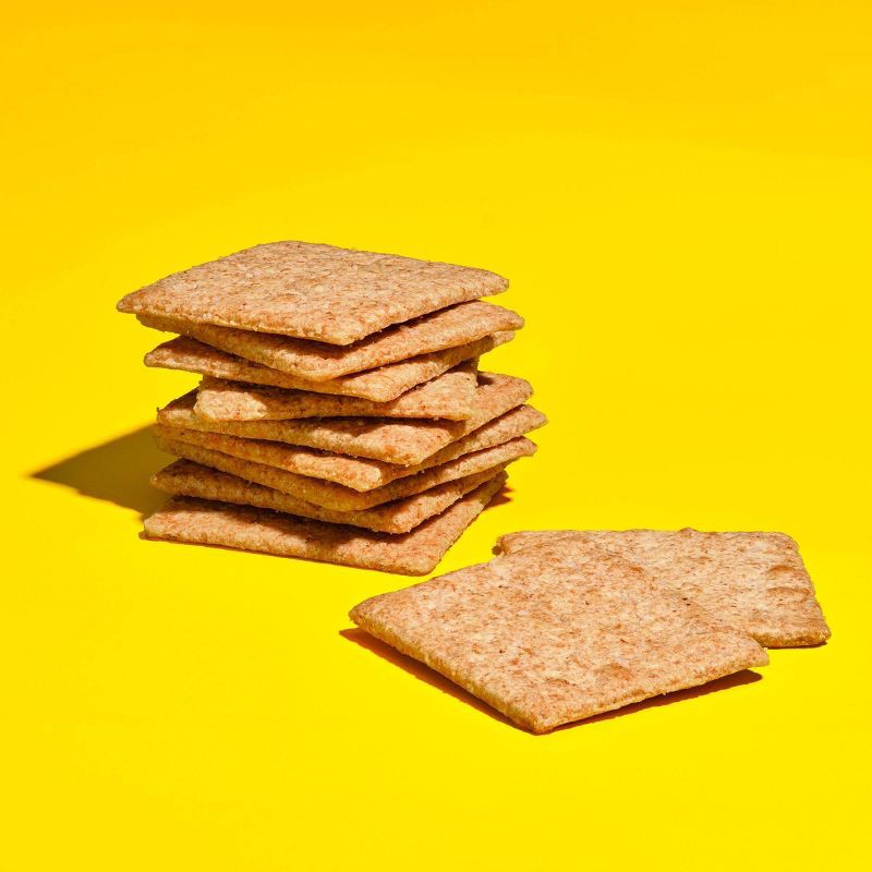 slide 2 of 19, Wheat Thins Reduced Fat Whole Grain Wheat Cracker Snacks Family Size - 12.5oz, 12.5 oz