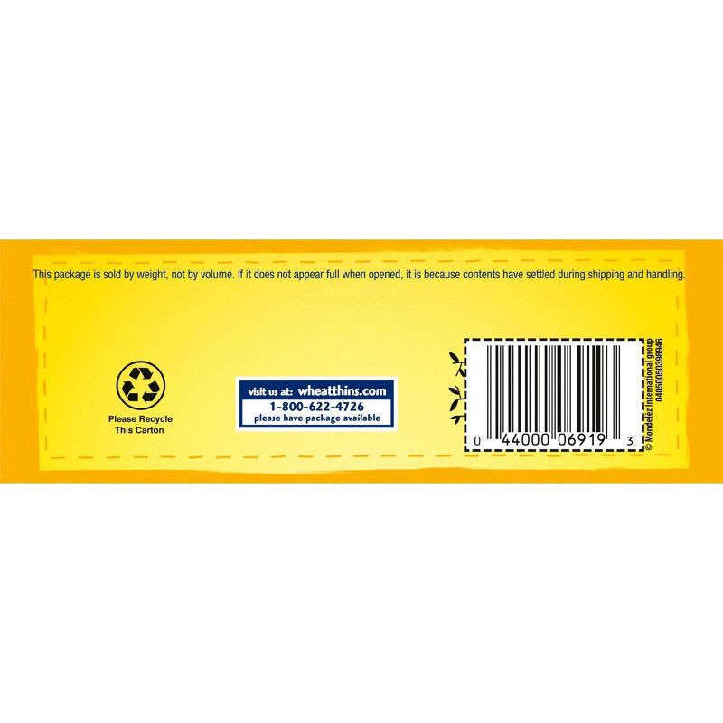 slide 16 of 19, Wheat Thins Reduced Fat Whole Grain Wheat Cracker Snacks Family Size - 12.5oz, 12.5 oz