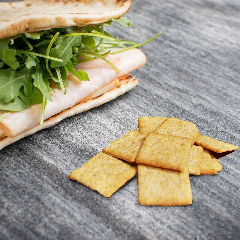 slide 18 of 19, Wheat Thins Reduced Fat Whole Grain Wheat Cracker Snacks Family Size - 12.5oz, 12.5 oz