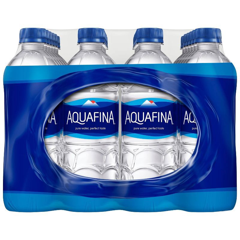 slide 3 of 4, Aquafina Pure Unflavored Water - 24pk/16.9 fl oz Bottles, 24 ct; 16.9 fl oz