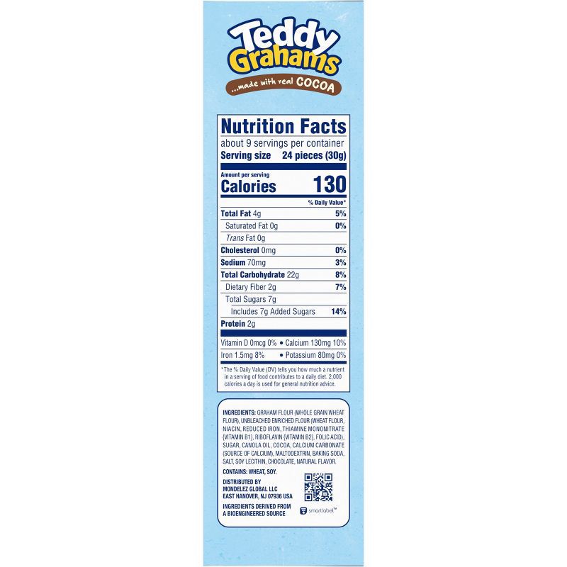 slide 12 of 14, Teddy Grahams Chocolate Kids' Snacks - 10oz, 10 oz