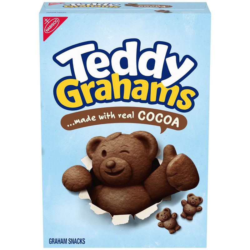 slide 1 of 14, Teddy Grahams Chocolate Graham Snacks - 10oz, 10 oz