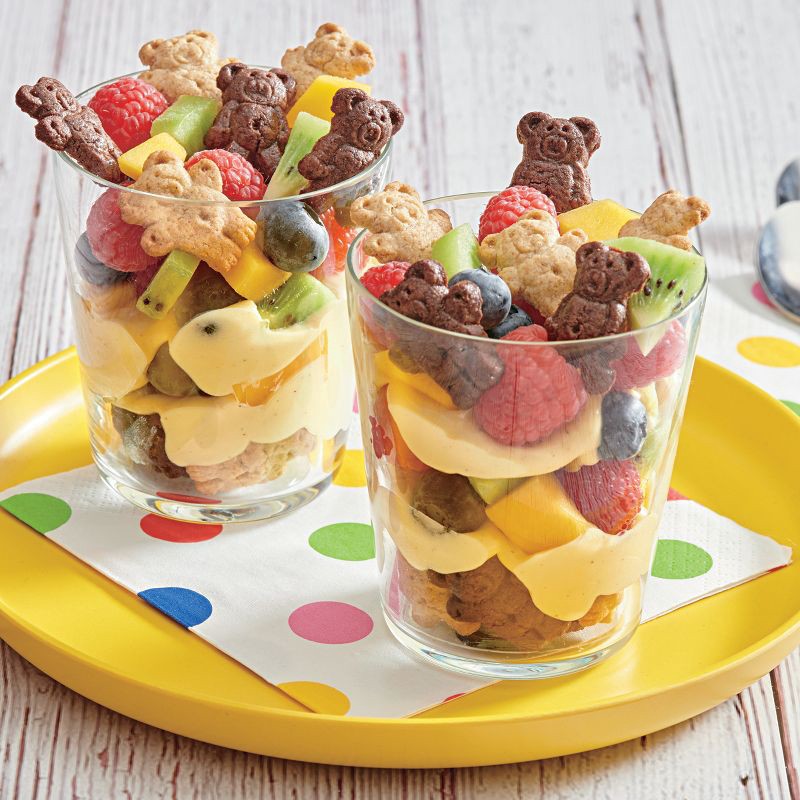 slide 6 of 14, Teddy Grahams Chocolate Kids' Snacks - 10oz, 10 oz