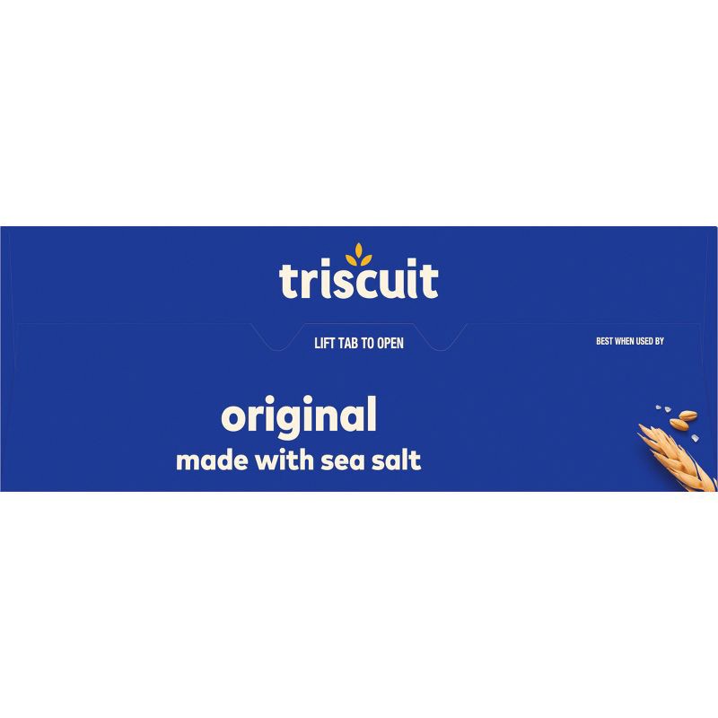 slide 4 of 11, Triscuit Original Whole Grain Wheat Vegan Lunch Snacks Crackers Family Size - 12.5oz, 12.5 oz