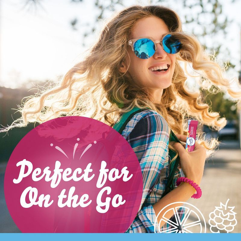 slide 7 of 9, Crystal Light Raspberry Lemonade Drink Mix - 10pk/0.08oz, 10 ct, 0.08 oz