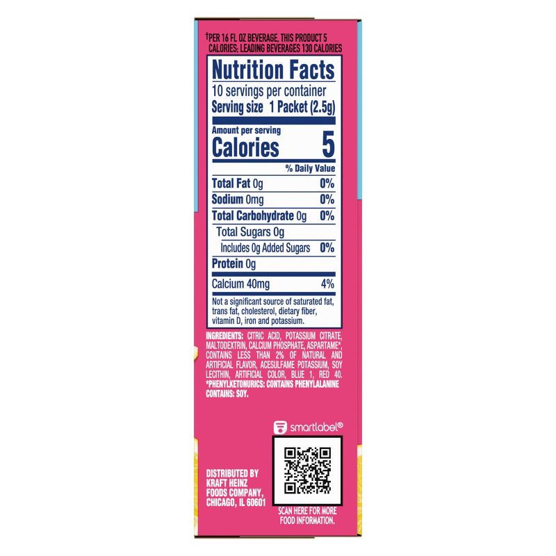 slide 8 of 9, Crystal Light Raspberry Lemonade Drink Mix - 10pk/0.08oz, 10 ct, 0.08 oz