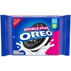 OREO Double Stuf Chocolate Sandwich Cookies - 15.35oz