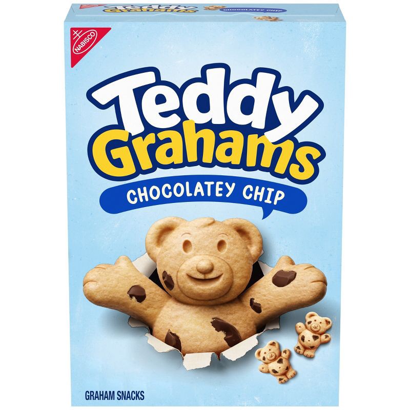 slide 1 of 13, Teddy Grahams Chocolatey Chip Kids' Snacks - 10oz, 10 oz