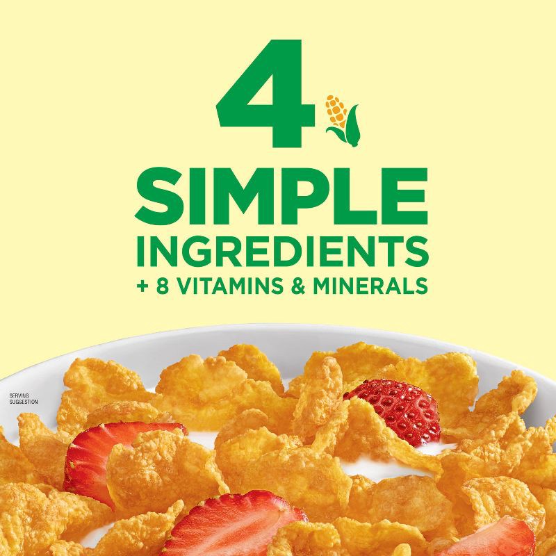 slide 4 of 13, Kellogg's Corn Flakes Breakfast Cereal - 18oz, 18 oz