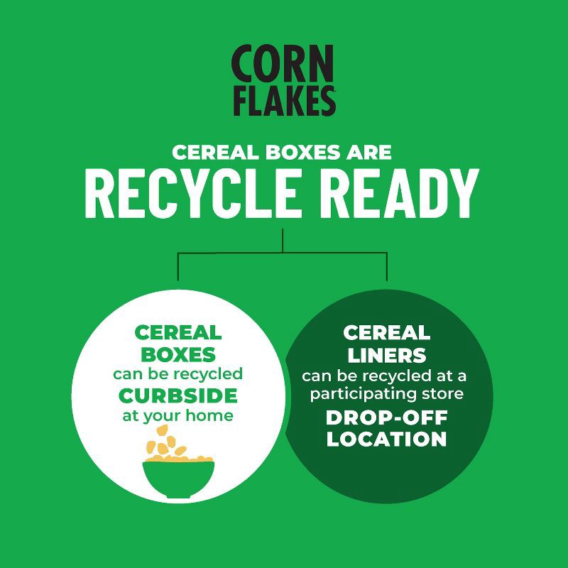 slide 8 of 13, Kellogg's Corn Flakes Breakfast Cereal - 18oz, 18 oz