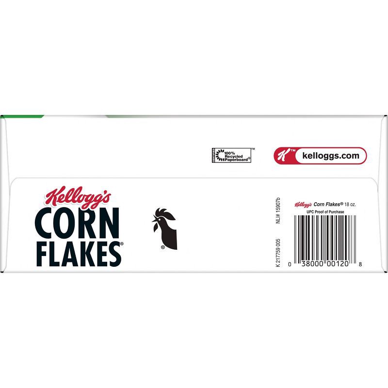 slide 9 of 13, Corn Flakes Breakfast Cereal - 18oz - Kellogg's, 18 oz