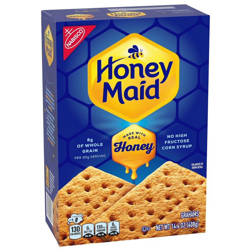slide 7 of 16, Honey Maid Graham Crackers Lunch Snacks - 14.4oz, 14.4 oz