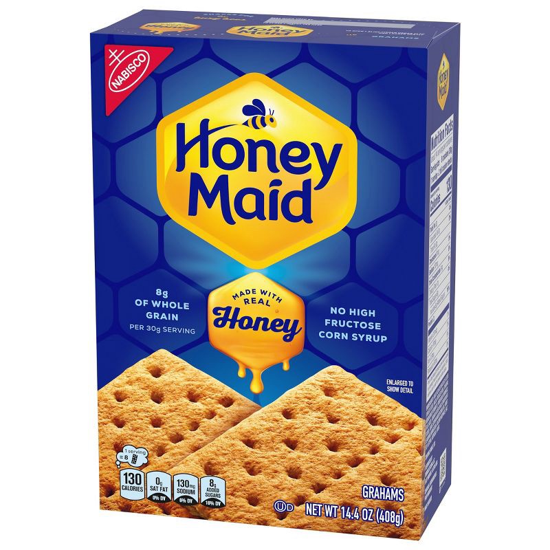 slide 8 of 16, Honey Maid Graham Crackers Lunch Snacks - 14.4oz, 14.4 oz