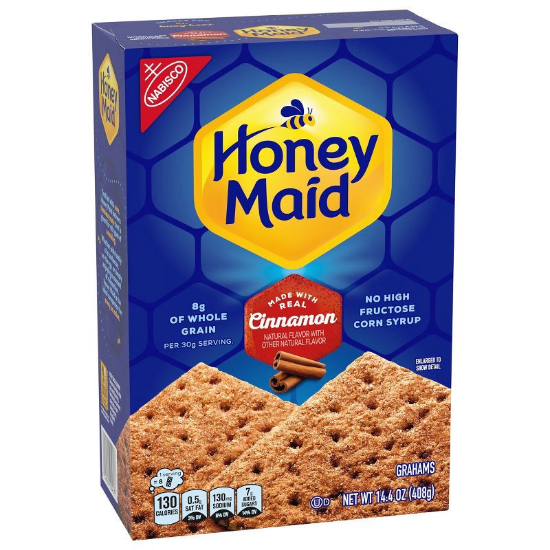 slide 6 of 17, Honey Maid Cinnamon Graham Crackers Lunch Snacks - 14.4oz, 14.4 oz
