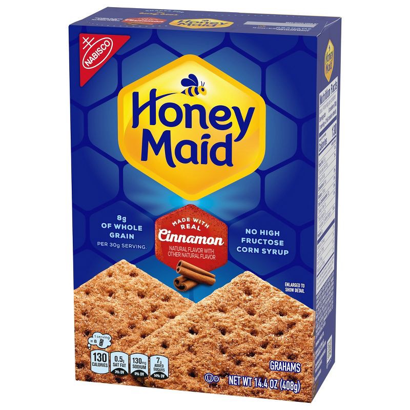 slide 7 of 17, Honey Maid Cinnamon Graham Crackers Lunch Snacks - 14.4oz, 14.4 oz