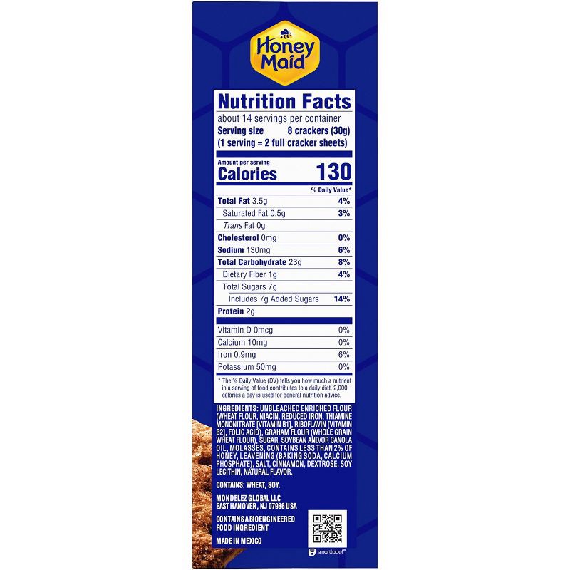 slide 10 of 17, Honey Maid Cinnamon Graham Crackers Lunch Snacks - 14.4oz, 14.4 oz