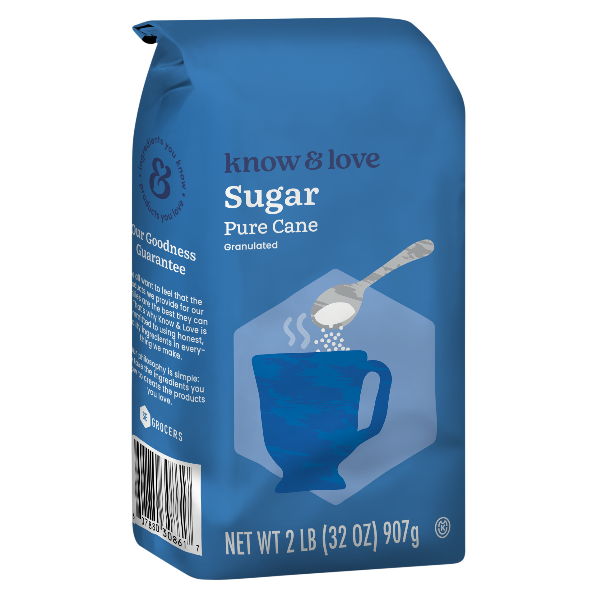 slide 1 of 1, K&L Pure Cane Gran Sugar 2Lb, 2 lb