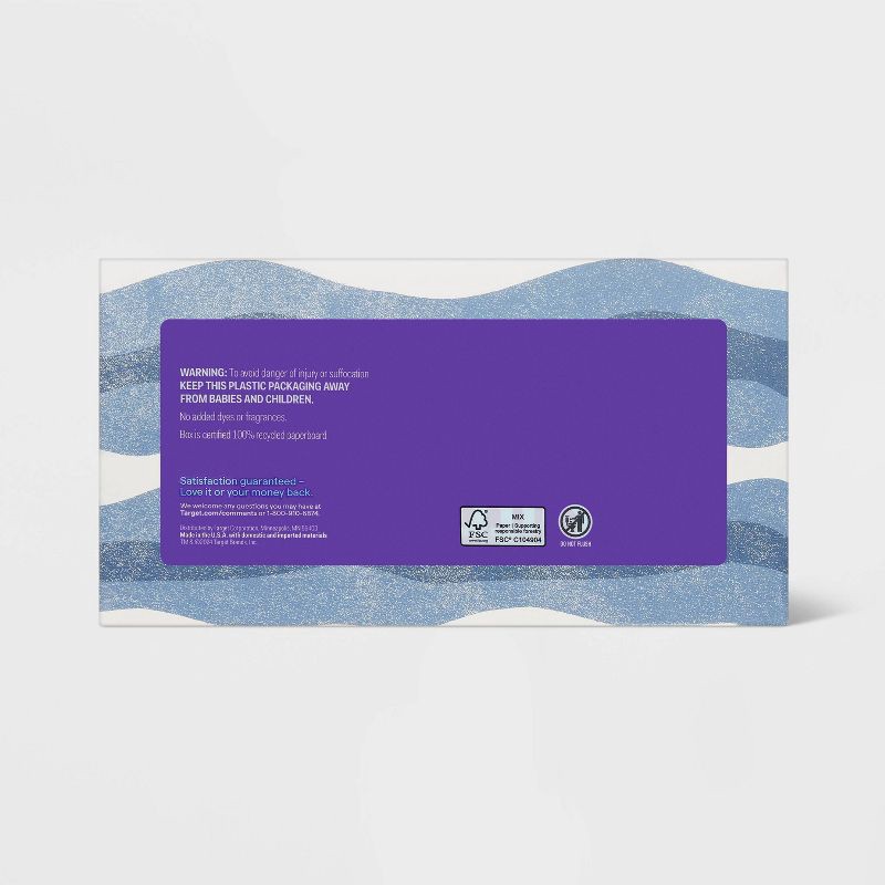 slide 3 of 4, Ultra Soft 3-Ply Facial Tissue - 4pk/440ct - up&up™, 4 pk; 440 ct