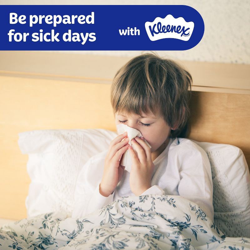 slide 4 of 10, Kleenex Lotion 3-Ply Facial Tissue - 60ct, 60 ct