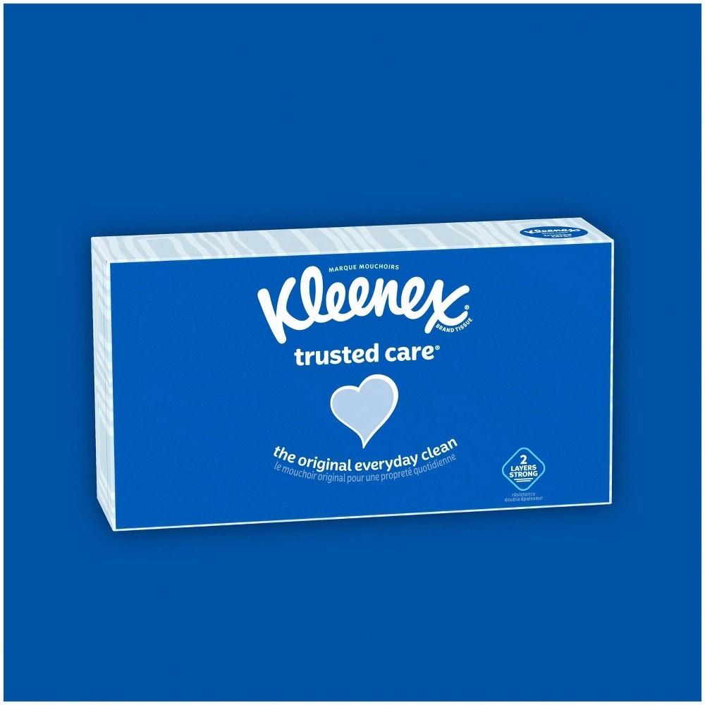 slide 6 of 10, Kleenex Trusted Care Facial Tissue, 4 pk; 144 ct