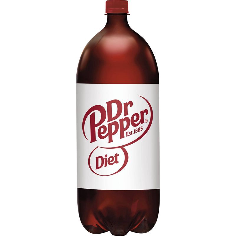 slide 2 of 6, Diet Dr Pepper Soda - 2 L Bottle, 2 liter