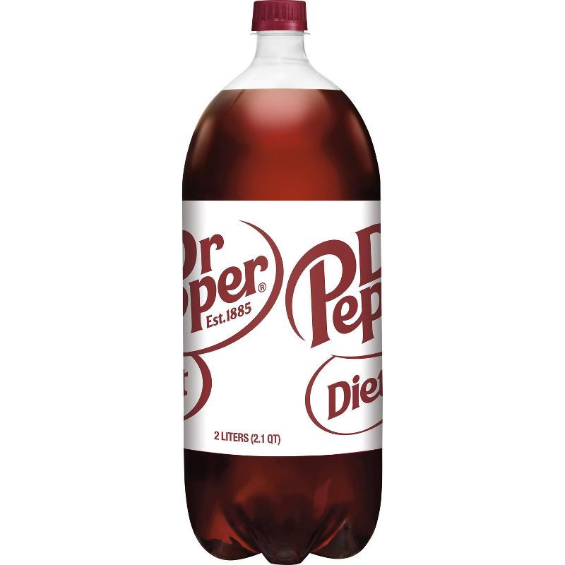 slide 5 of 6, Diet Dr Pepper Soda - 2 L Bottle, 2 liter