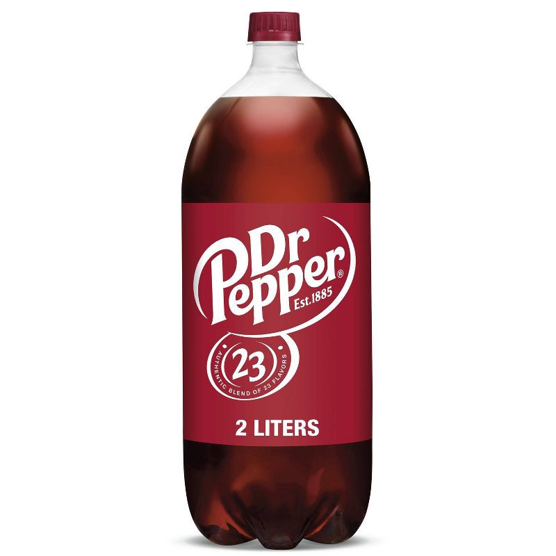 slide 1 of 4, Dr Pepper Soda - 2 L Bottle, 2 liter