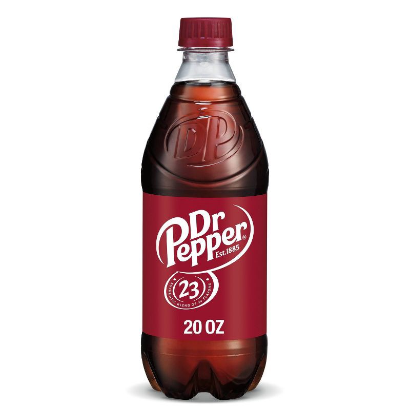 slide 1 of 7, Dr Pepper Soda - 20 fl oz Bottle, 20 fl oz