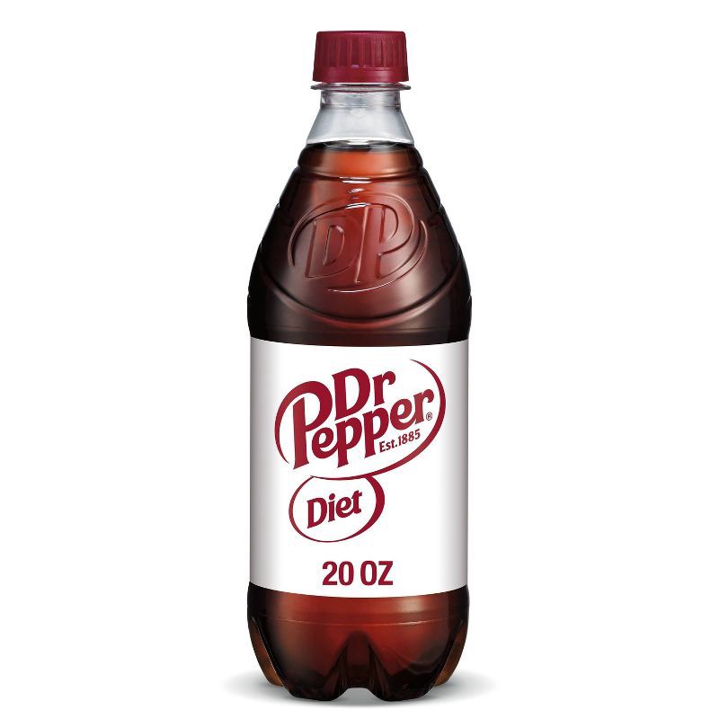 slide 1 of 7, Diet Dr Pepper Soda - 20 fl oz Bottle, 20 fl oz