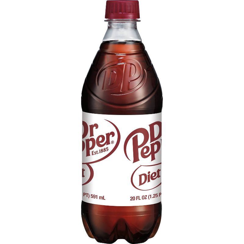 slide 6 of 7, Diet Dr Pepper Soda - 20 fl oz Bottle, 20 fl oz