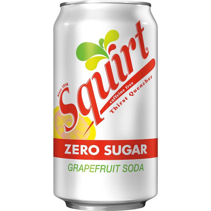 slide 2 of 8, Squirt Zero Sugar Grapefruit Soda - 12pk/12 fl oz Cans, 12 ct; 12 fl oz