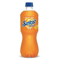 Sunkist Orange Soda - 20 fl oz Bottles