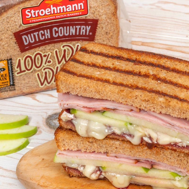 slide 6 of 7, Stroehmann Dutch Country 100% Whole Wheat Bread - 24 oz, 24 oz