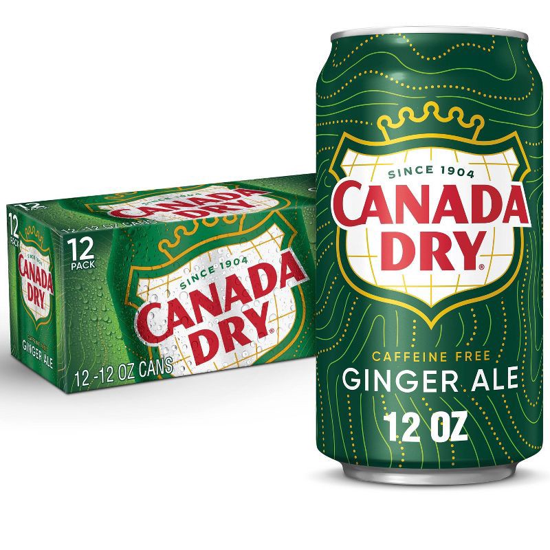 slide 1 of 15, Canada Dry Ginger Ale Soda - 12pk/12 fl oz Cans, 12 ct; 12 fl oz