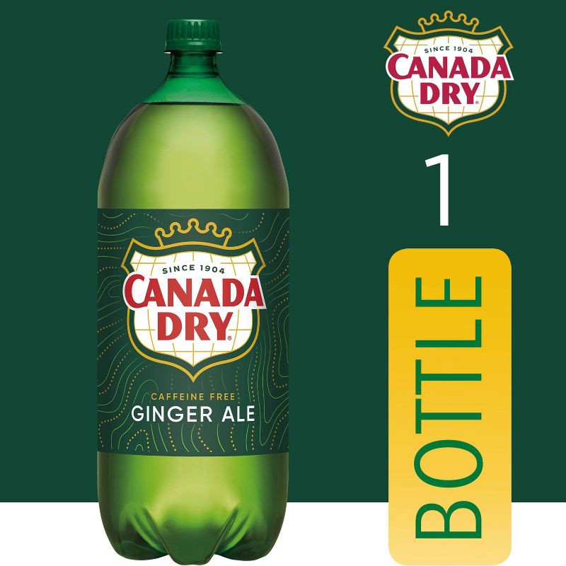 slide 2 of 9, Canada Dry Ginger Ale Soda - 2 L Bottle, 2 liter