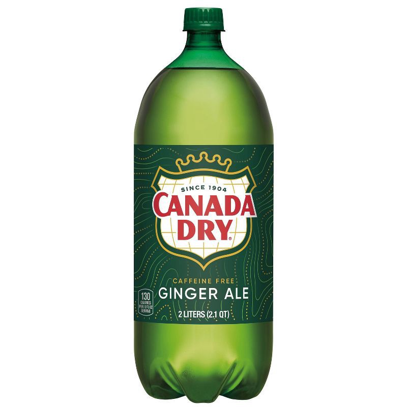 slide 5 of 9, Canada Dry Ginger Ale Soda - 2 L Bottle, 2 liter