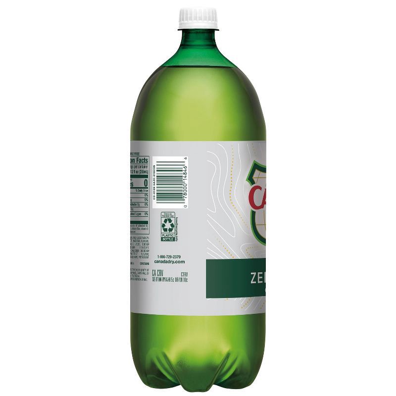 slide 9 of 11, Canada Dry Zero Sugar Ginger Ale Soda - 2 L Bottle, 2 liter