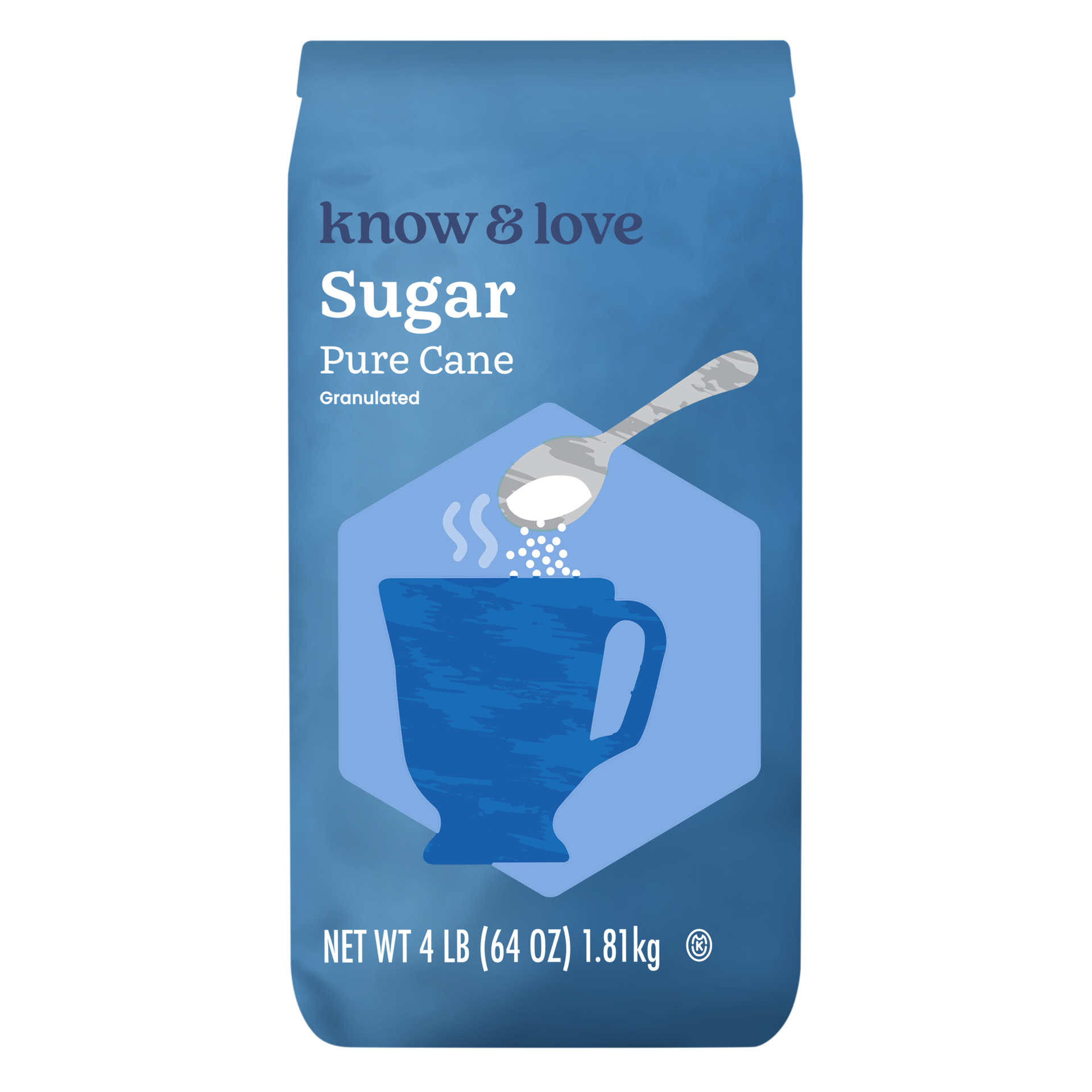 slide 1 of 1, K&L Pure Cane Gran Sugar 4Lb, 4 lb