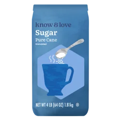 K&L Pure Cane Gran Sugar 4Lb