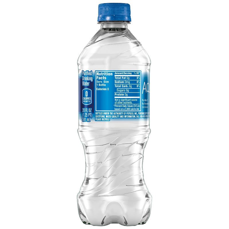 slide 3 of 3, Aquafina Pure Unflavored Water - 20 fl oz Bottle, 20 fl oz