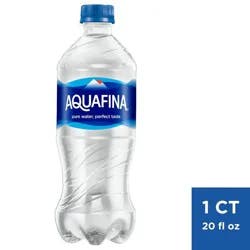 Aquafina Pure Unflavored Water - 20 fl oz Bottle