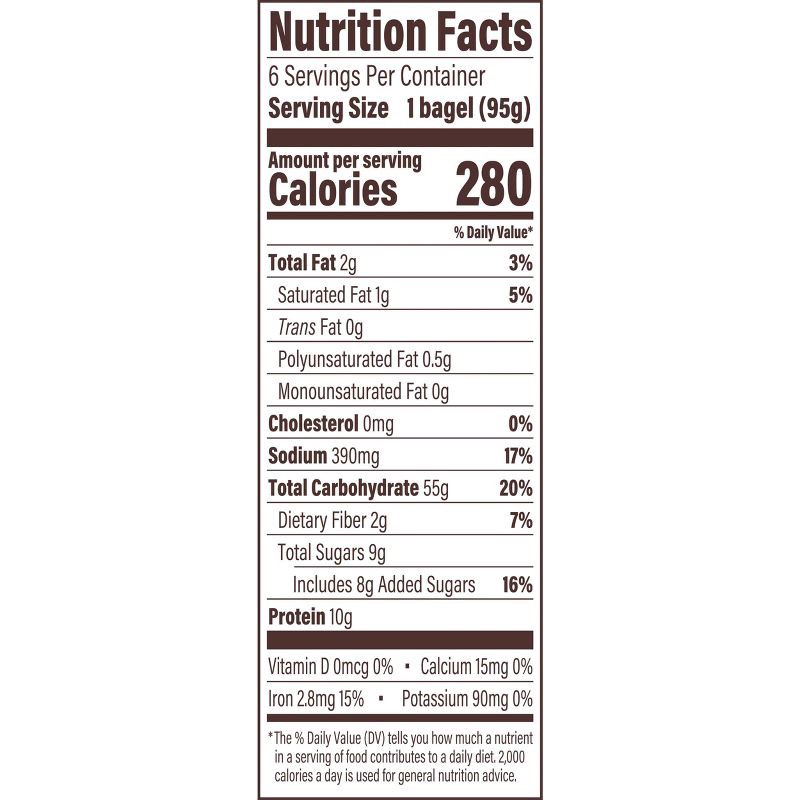 slide 9 of 12, Thomas' Blueberry Bagels - 20oz/6ct, 6 ct; 20 oz