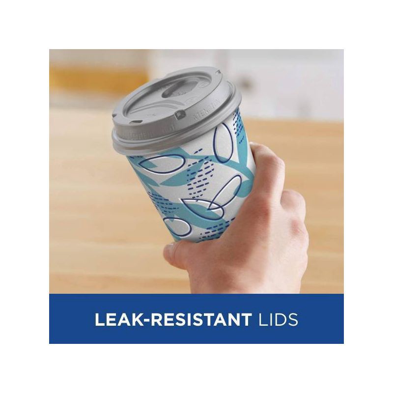slide 6 of 11, Dixie To Go Disposable Hot Cups & Lids - 12oz, 12 oz